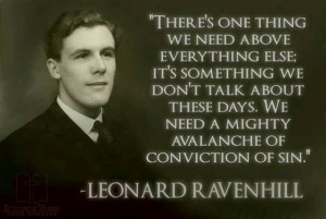 Conviction of Sin – Leonard Ravenhill https://www.facebook.com ...