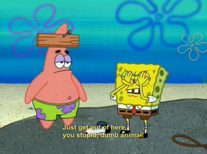 spongebob and patrick quotes tumblr