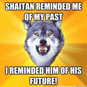 Shaitan vs Courage Wolf
