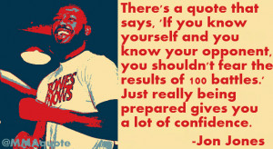 Jon Jones on being prepared