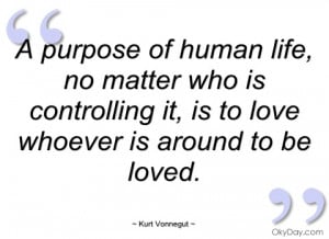purpose of human life