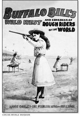 Annie Oakley Wild West poster | Vintage Western