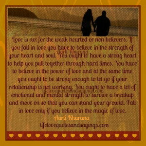 Description: Believe In The Magic Of Love.. | Love Quotes And Sayings