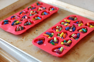 Place tray in oven and bake for 15-18 minutes or until crayons are ...