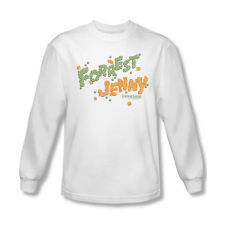 Mens FORREST GUMP Long Sleeve PEAS AND CARROTS T-Shirt Tee Size S-2XL