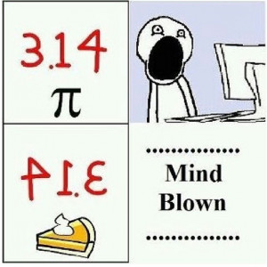 pie pi math joke