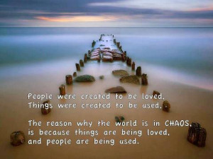 The Reason Why The World In Chaos