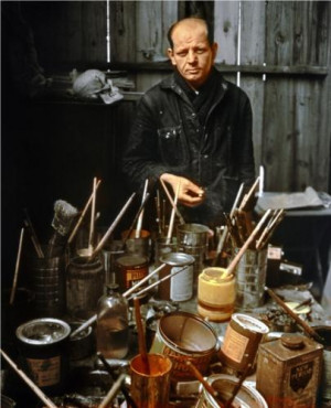 Fotos de Paul Jackson Pollock - Pintor estadounidense y un referente ...