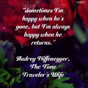 Time Travelers Wife. Currently rereading this great book!