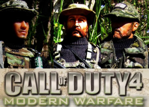 Call of Duty 4: Modern Warfare - Price, Soap & Gaz - One Sixth ...