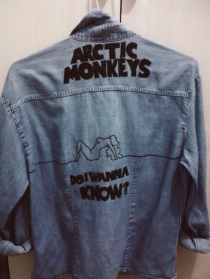 jacket arctic monkeys denim jacket do i wanna know favorite favourite ...