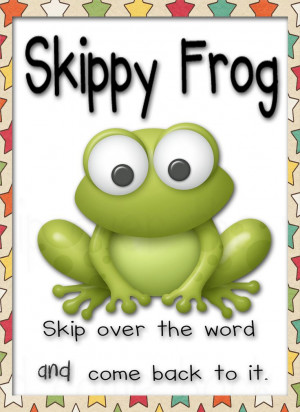 Skippy Frog Reading Strategy: Ela Reading Cent, Reading Labs, Reading ...