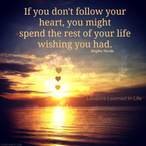 follow your heart