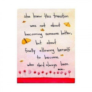 transition #quote