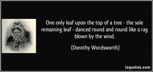 More Dorothy Wordsworth Quotes