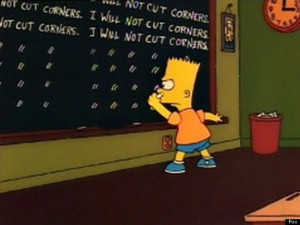 24 Bart Chalkboards For The 24th Anniversary Of 'The Simpsons'