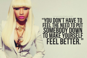 Most popular tags for this image include: nicki minaj, pink and quote
