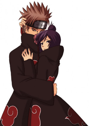 Pain Nagato and Konan Akatsuki Image