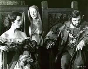 Ophelia, Gertrude, and Hamlet