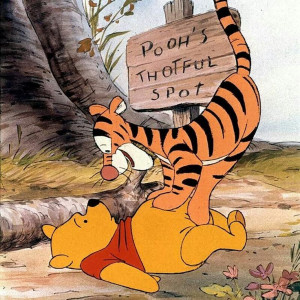 Pooh and Tigger we was good together when we where friends and lovers