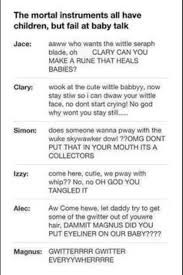 The mortal instruments, funny quotes :)