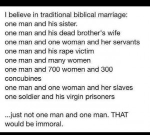 Biblical definition of marriage