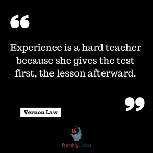 Vernon Law sports psychology quotes educational psychology quotes