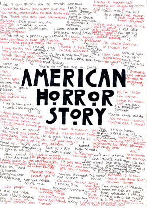 AMERICAN HORROR STORY quotes by becksbeck on DeviantArt