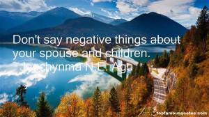 Famous Quotes About Negative