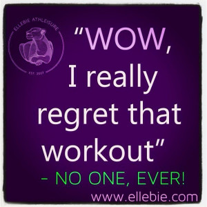 Great workout quote