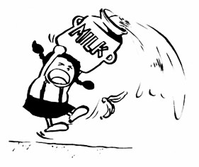 crying over spilled milk complaining about some past loss crying over ...