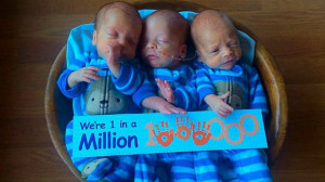 Montana woman gives birth to identical triplets