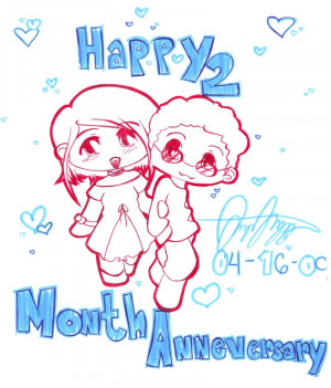 Happy 2 Month Anniversary by Wishinggurl