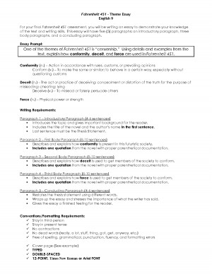 Conformity and rebellion essay