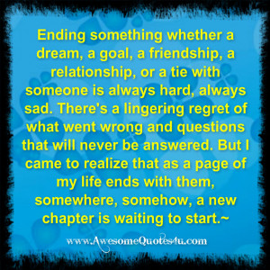 Sad Quotes About Friendships Ending