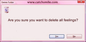 Are You Sure You Want to Delete All Feelings