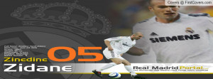 Zinedine Zidane - CF Real Madrid Profile Facebook Covers