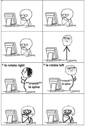 Rage: Le Computer Guy Stretching