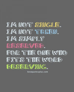 Home » Picture Quotes » Single » I’m not single. I’m not taken ...