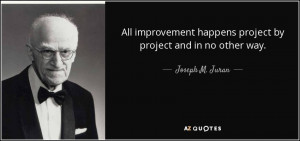 Joseph M. Juran Quotes