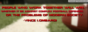 American Football Quote Profile Facebook Covers