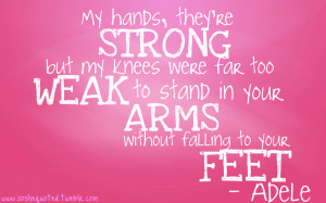 Set Fire to the Rain — Adele