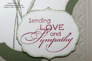 Sending Love And Sympathy ”