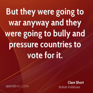 Clare Short Quotes