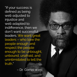 leaders - who love the people enough...