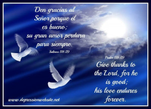 give thanks unto the Lord; for he is good: for his mercy endureth ...