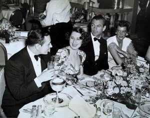 and george raft with george raft norma shearer and rocky