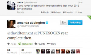martin freeman amanda abbington oh mu GOD amanda