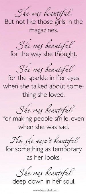 Famous Quotes About True Beauty. QuotesGram