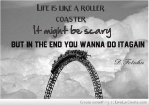 ... , beautiful, cute, life, love, pretty, quote, quotes, roller coaster